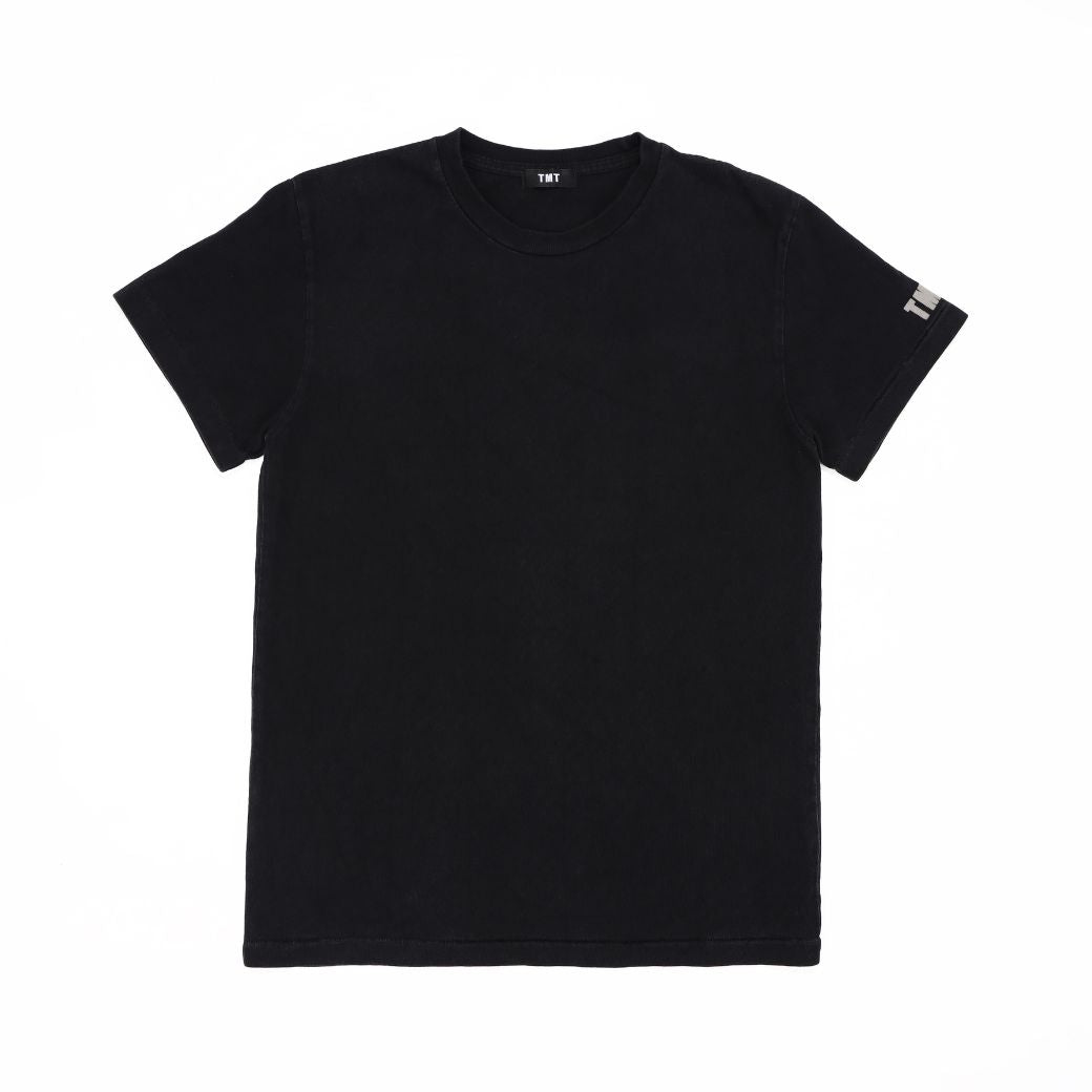 BLACK DRY COTTON S/S TEE/BLACK