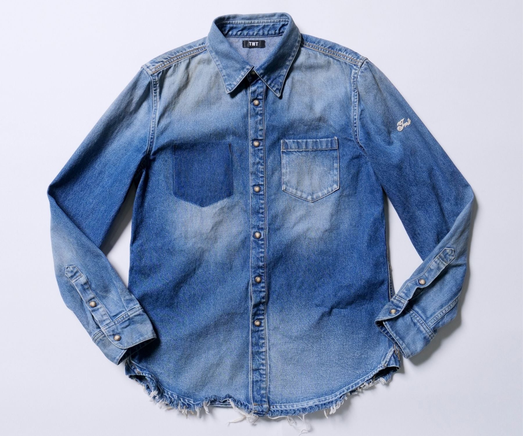 10oz DENIM SHIRTS(GRUNGE)