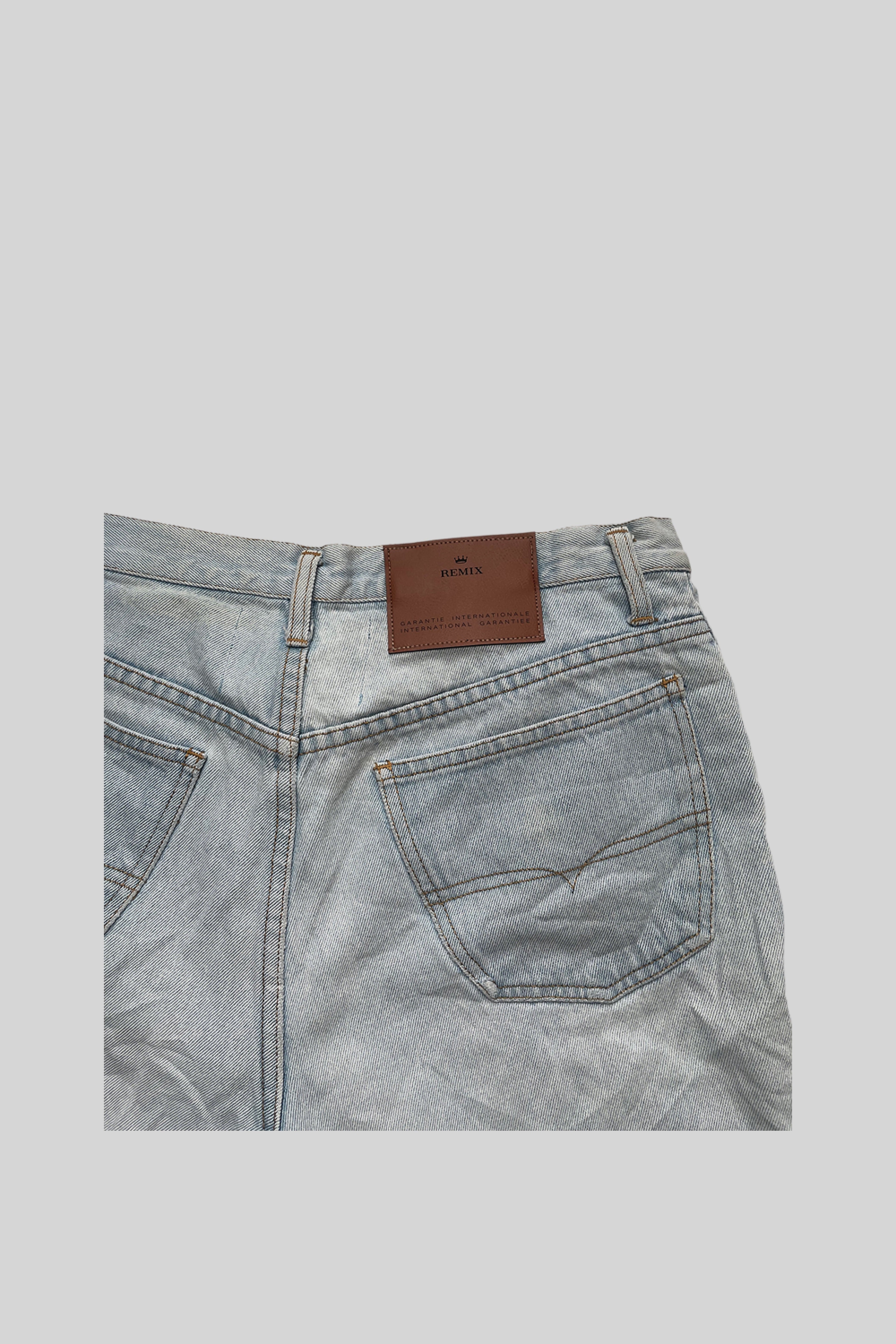 N"A"VY 3/4 BAGGY DENIM SHORTS (part 5)