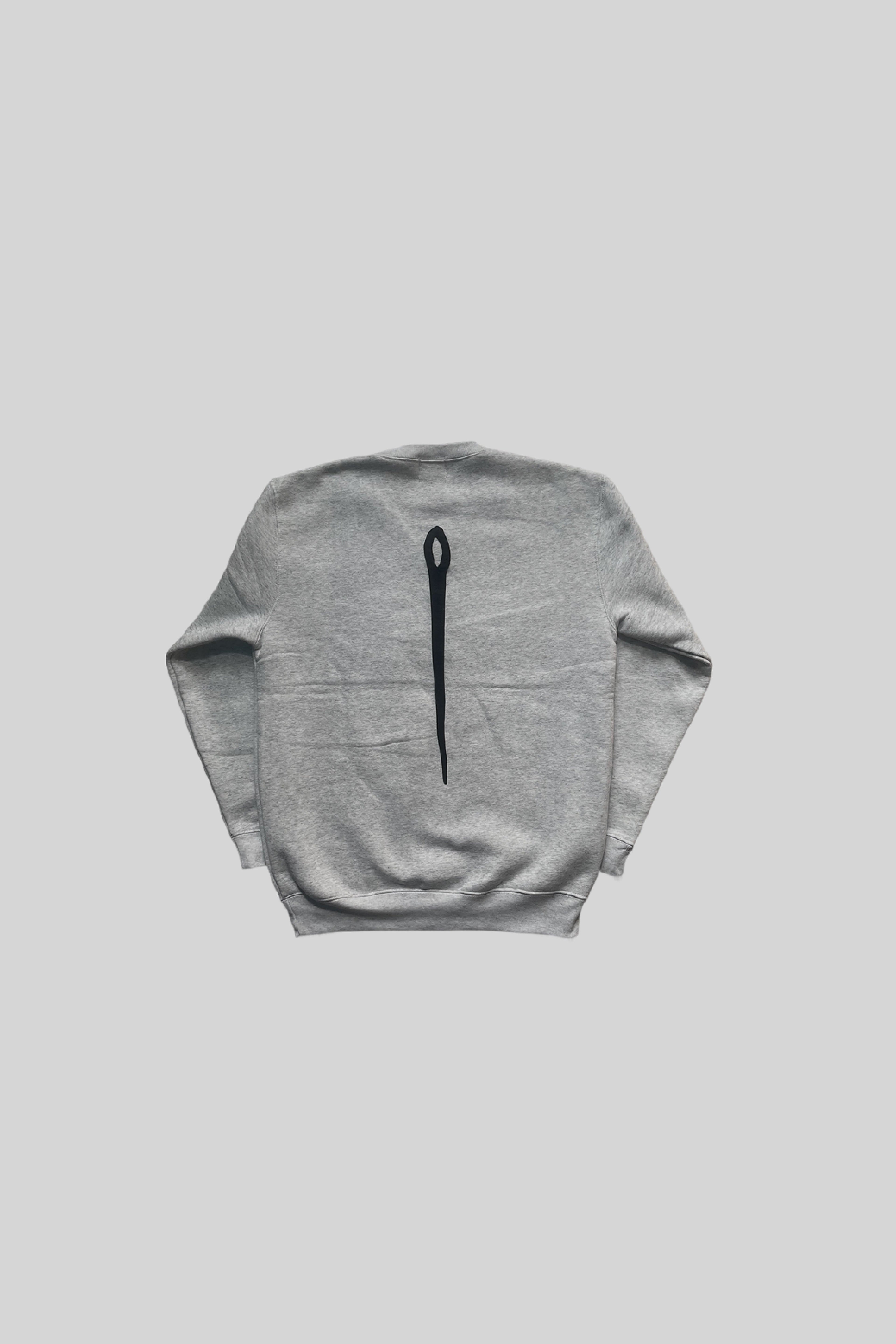 "RECHNICS" CREW NECK SWEAT(H,GRAY)