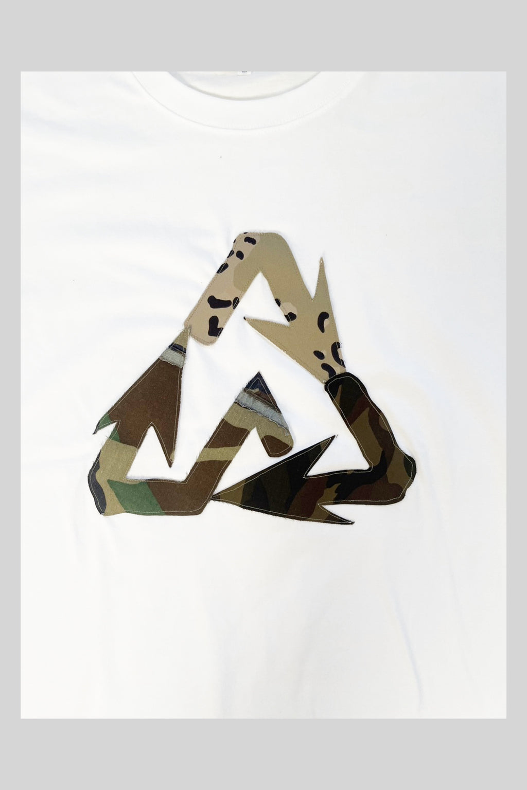 "RECYCLE" LOGO TEE(CAMO 6)