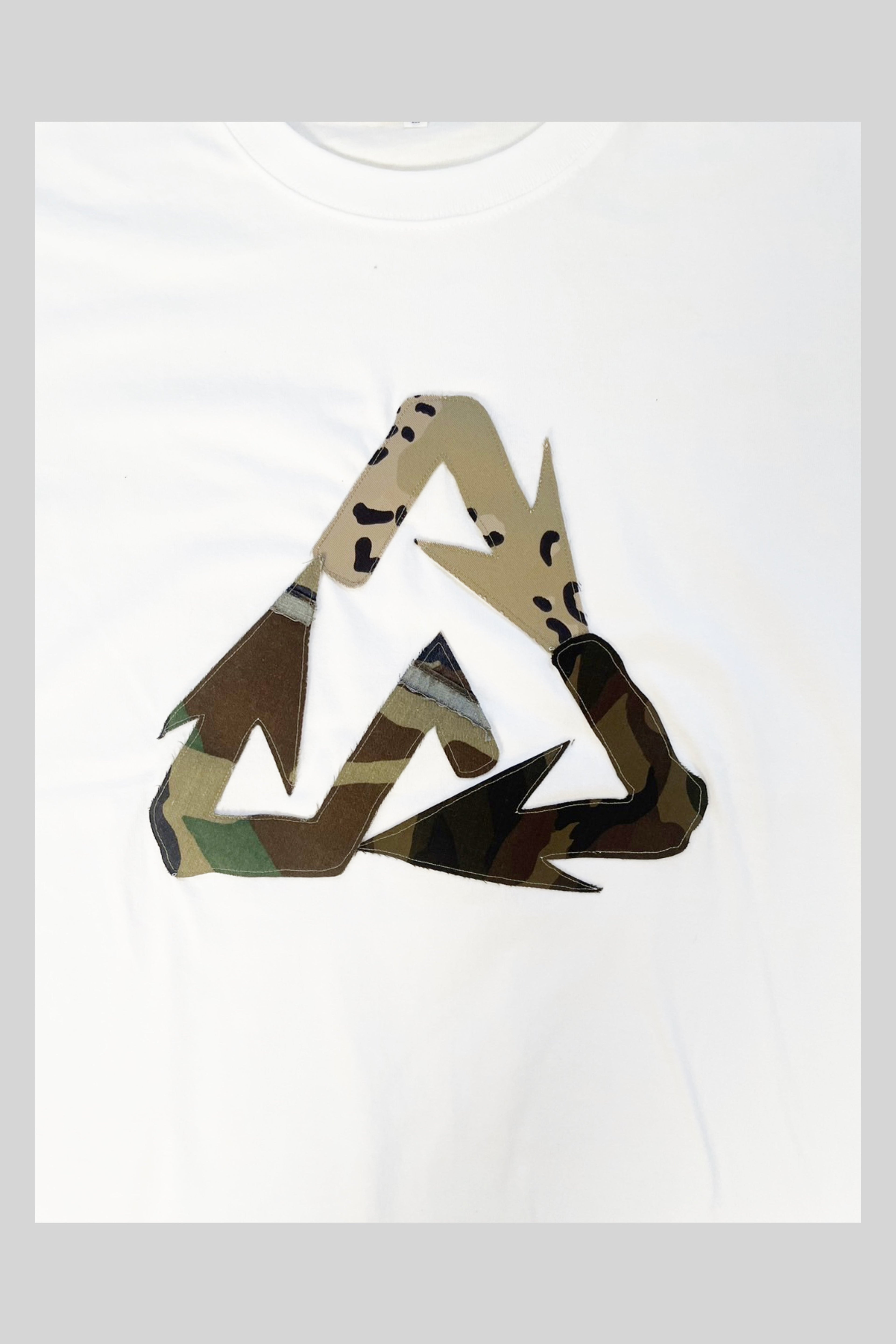 "RECYCLE" LOGO TEE(CAMO 6)