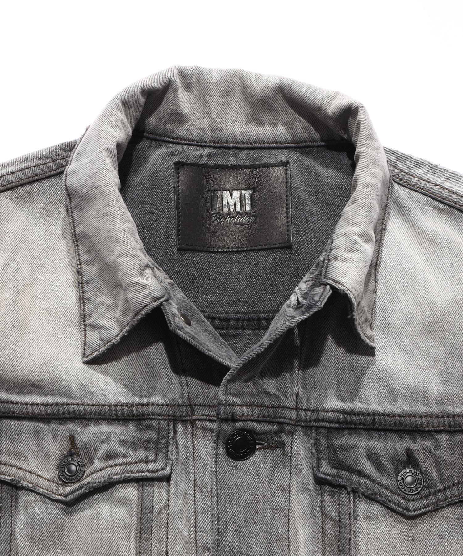 12oz SOFT BLACK DENIM TRUCKER JACKET