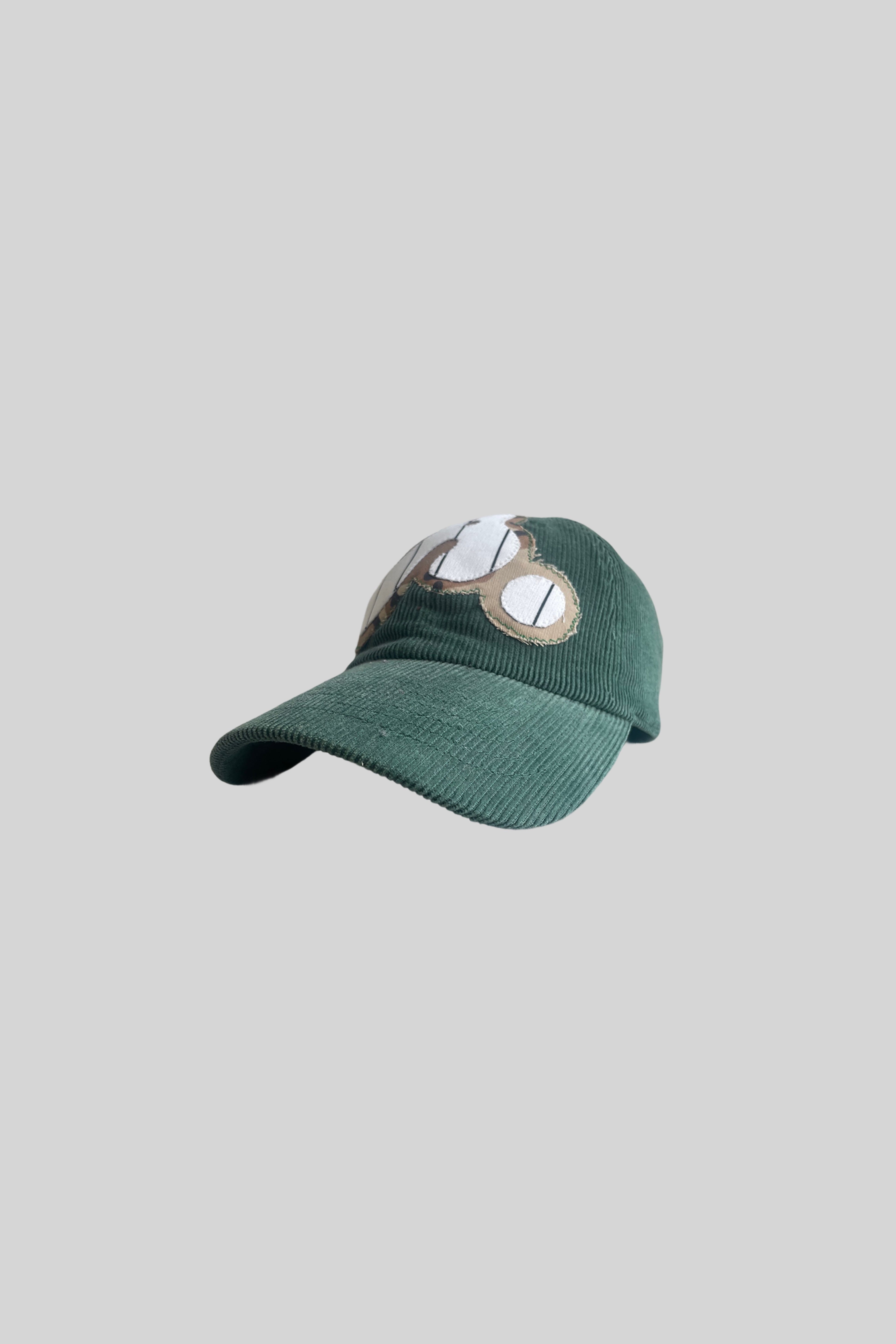 "A"  LOGO CORDUROY CAP(GREEN)