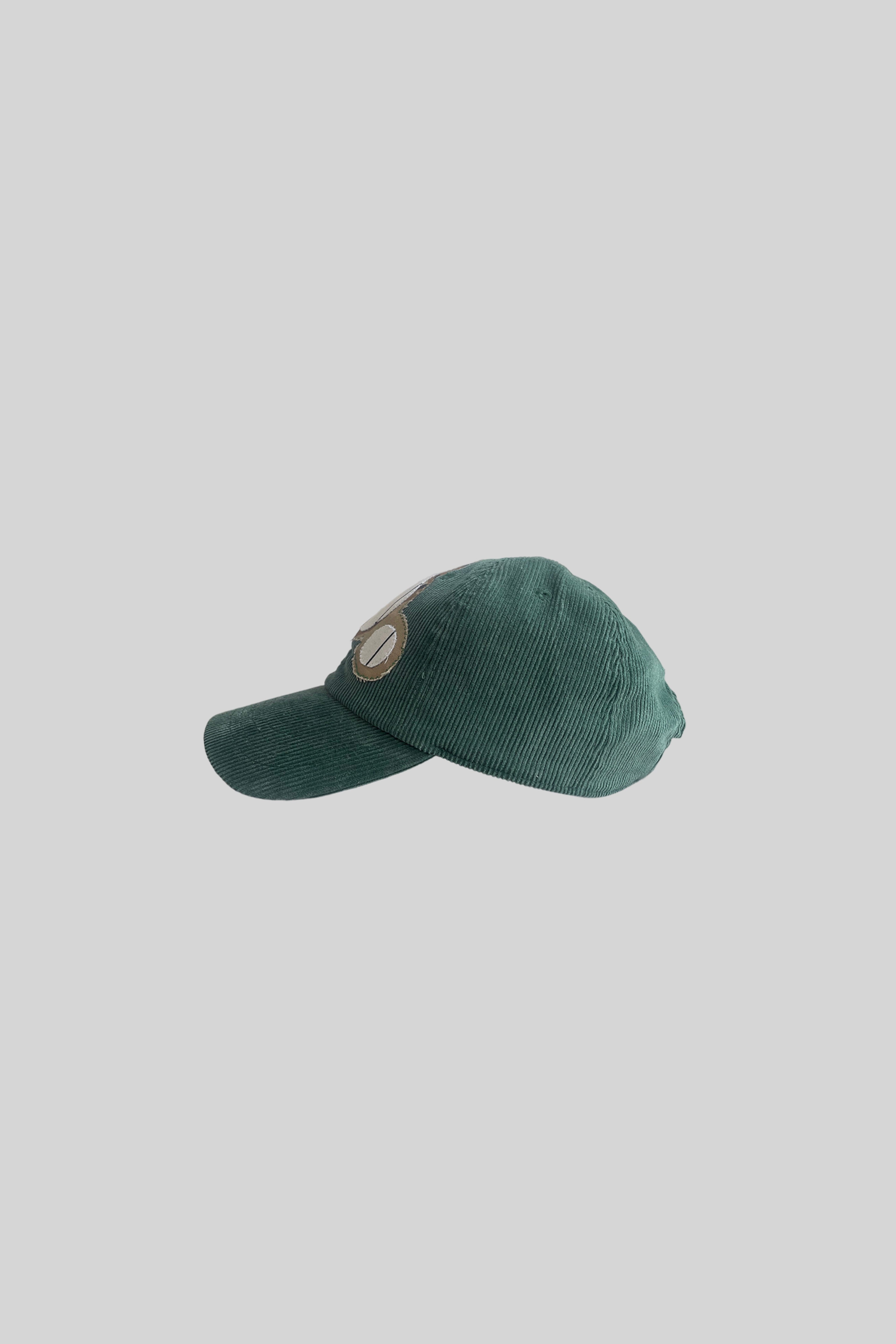 "A"  LOGO CORDUROY CAP(GREEN)
