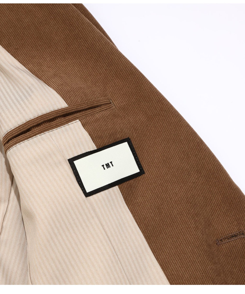 CORDUROY DOUBLE JACKET／BROWN