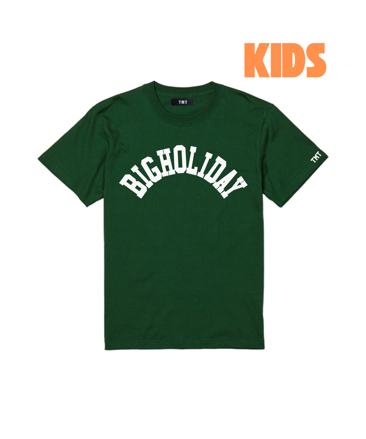 5.6oz COTTON KIDS S/S Tee（BIGHOLIDAY）