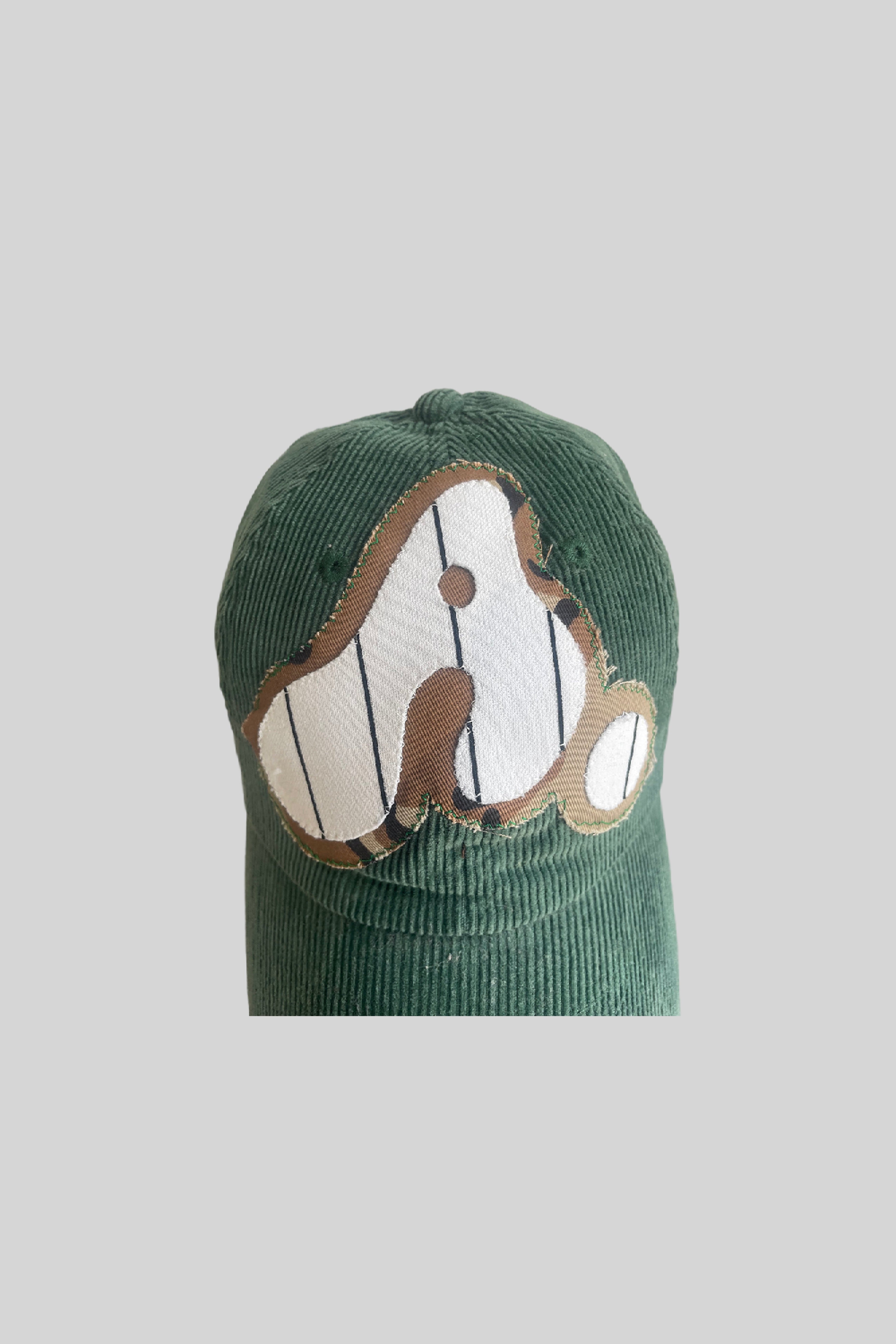 "A"  LOGO CORDUROY CAP(GREEN)