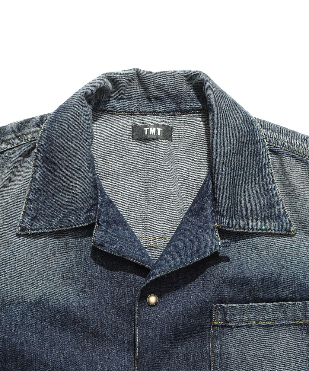 10oz DENIM SHORT SLEEVE SHIRTS（REGULAR FIT）