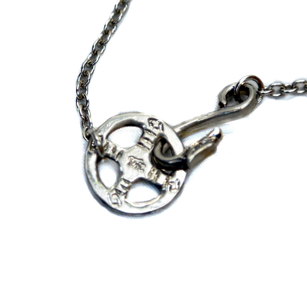 EAGLEHOOK&CIRCLE CHAIN(LONG)/SILVER