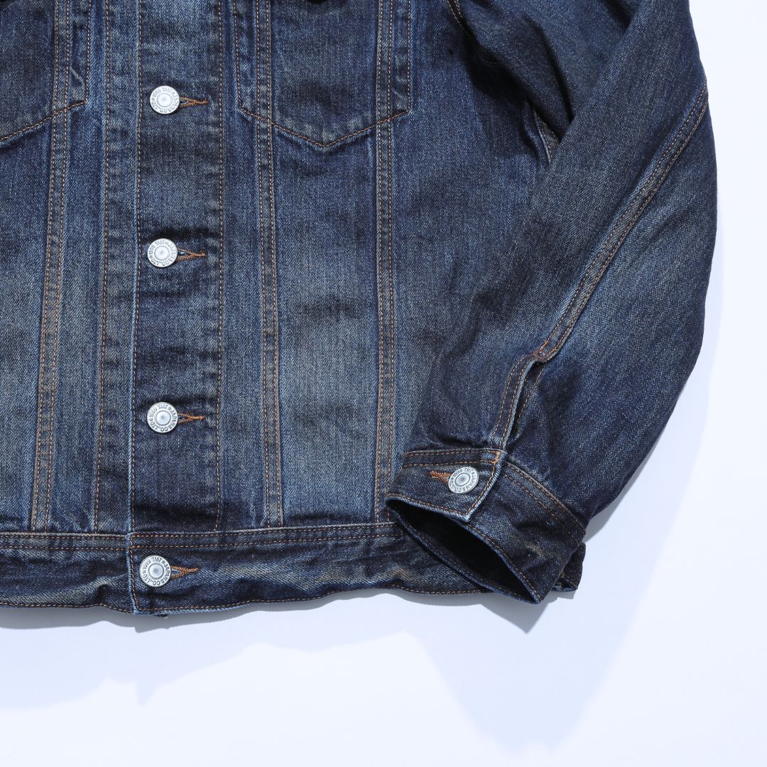 12oz SOFT DENIM TRUCKER JACKET／INDGO