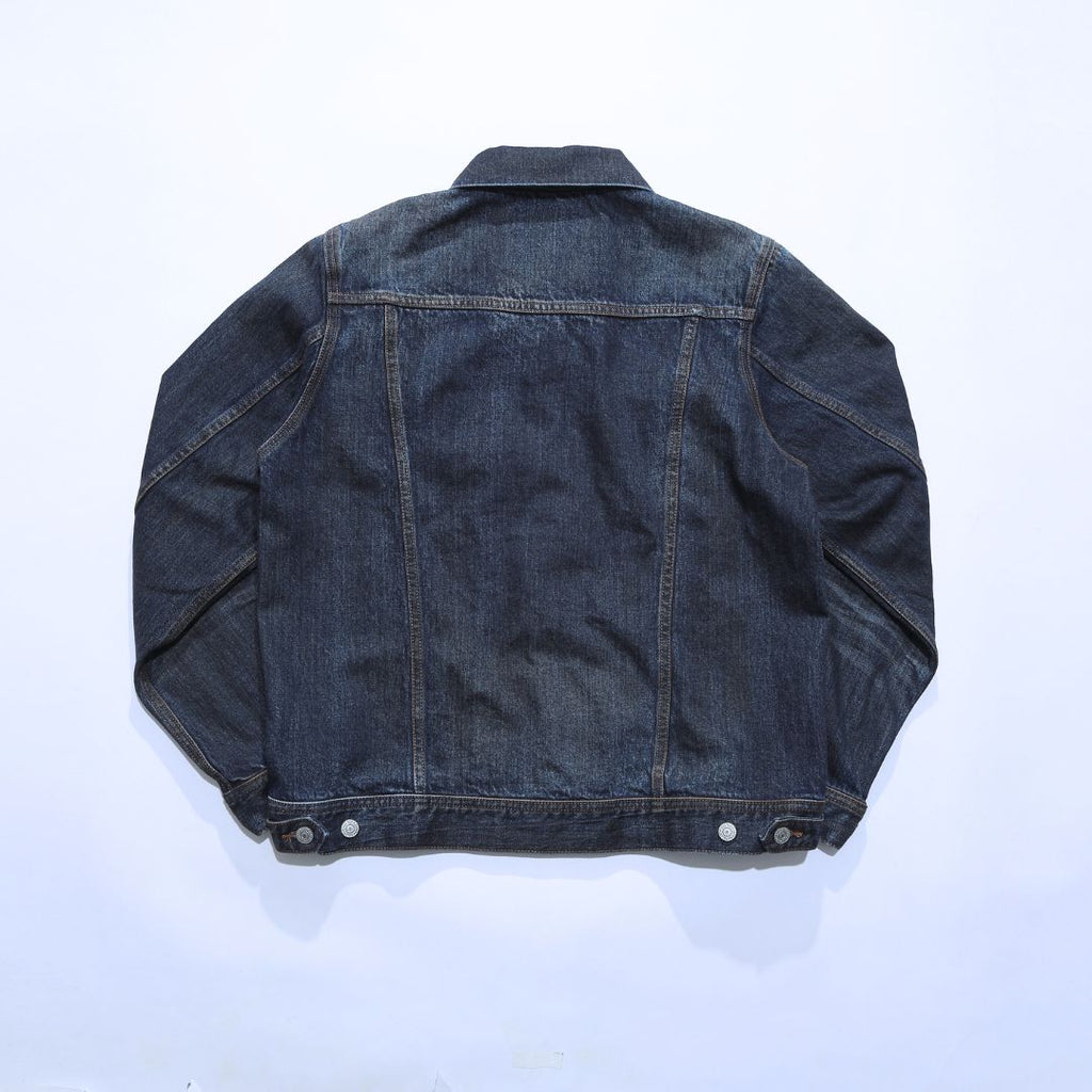 12oz SOFT DENIM TRUCKER JACKET／INDGO
