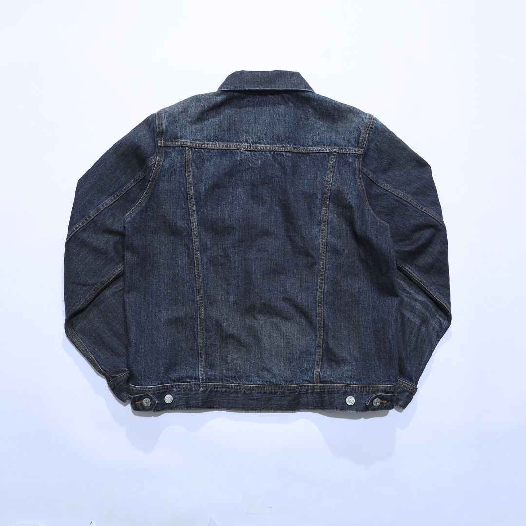 12oz SOFT DENIM TRUCKER JACKET／INDGO