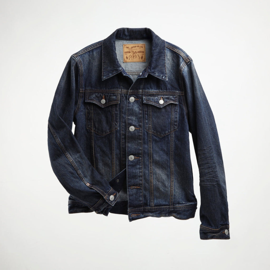 12oz SOFT DENIM TRUCKER JACKET／INDGO