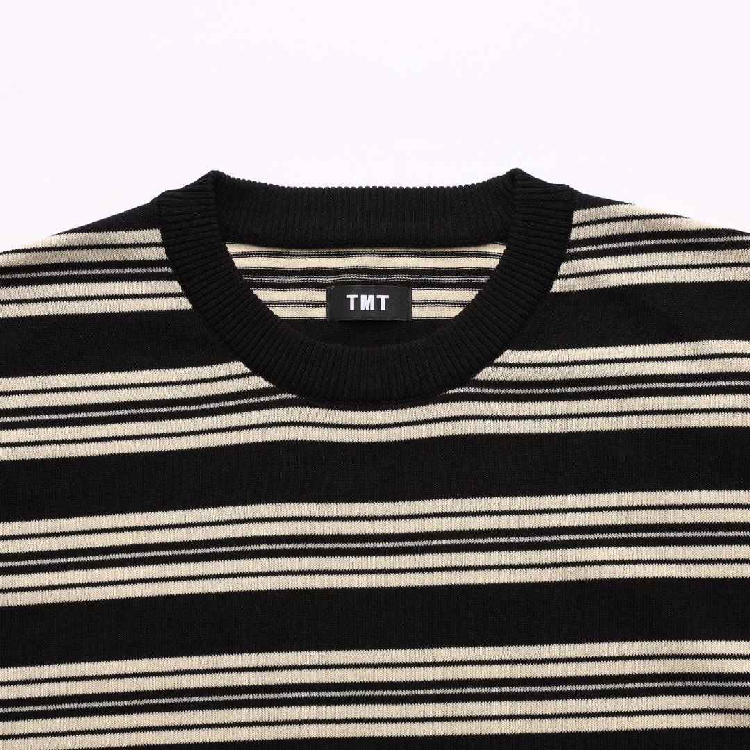 DRY KNIT BORDER T-SHIRTS