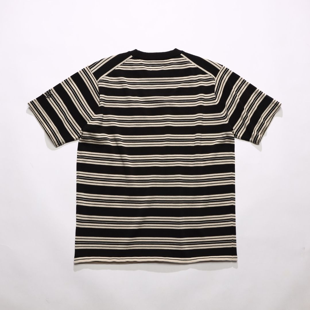 DRY KNIT BORDER T-SHIRTS