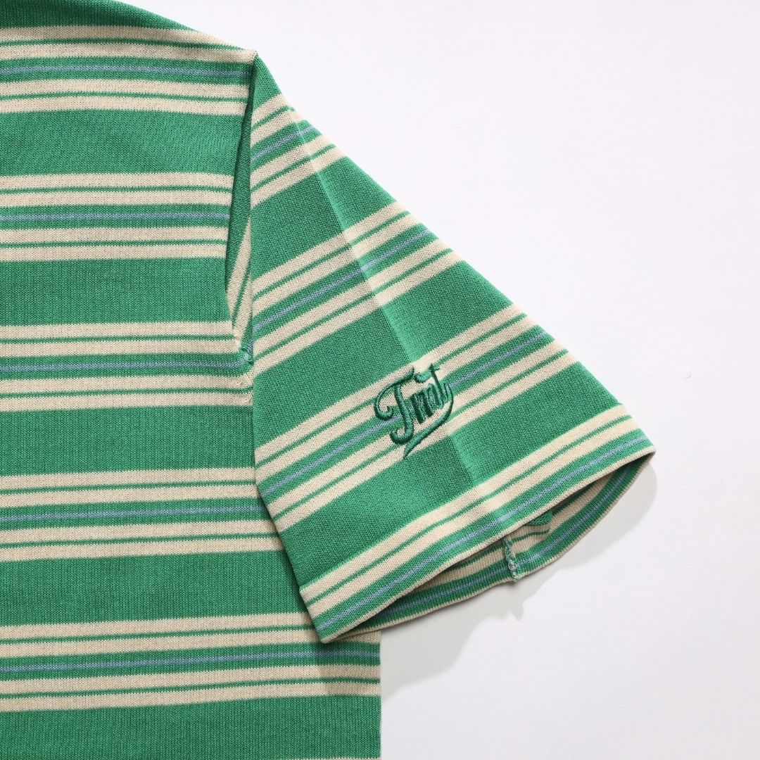 DRY KNIT BORDER T-SHIRTS