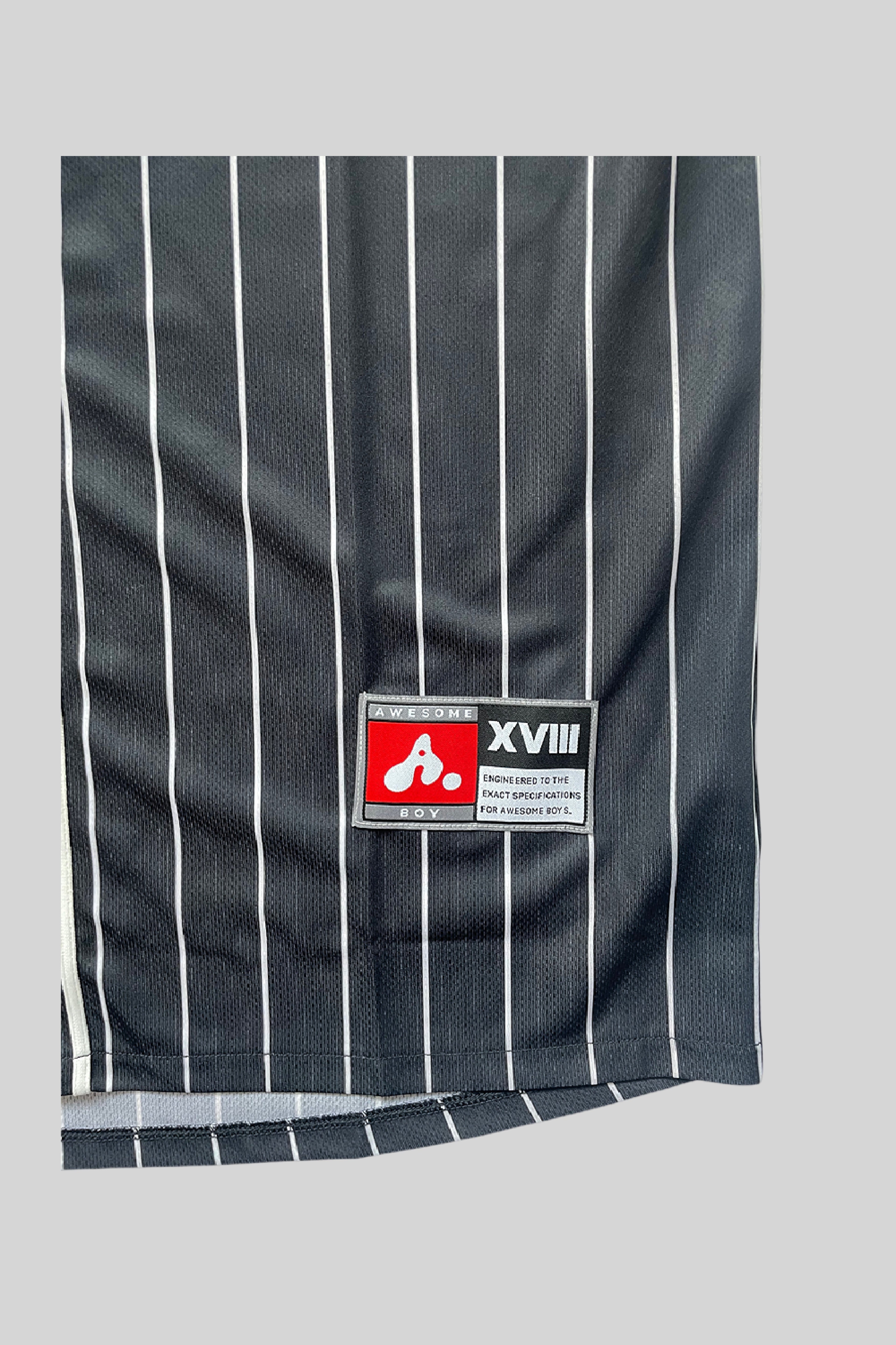 "RECYCLE" BASEBALL SHIRTS(BLACK)