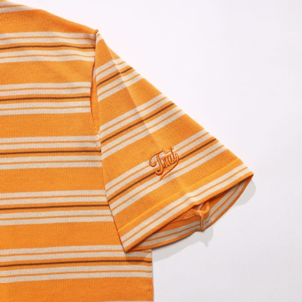 DRY KNIT BORDER T-SHIRTS