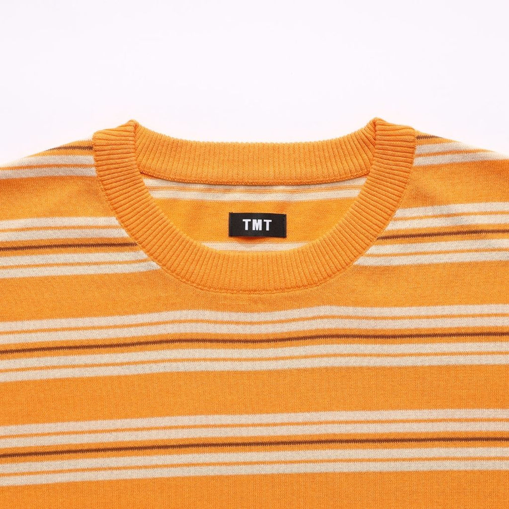 DRY KNIT BORDER T-SHIRTS
