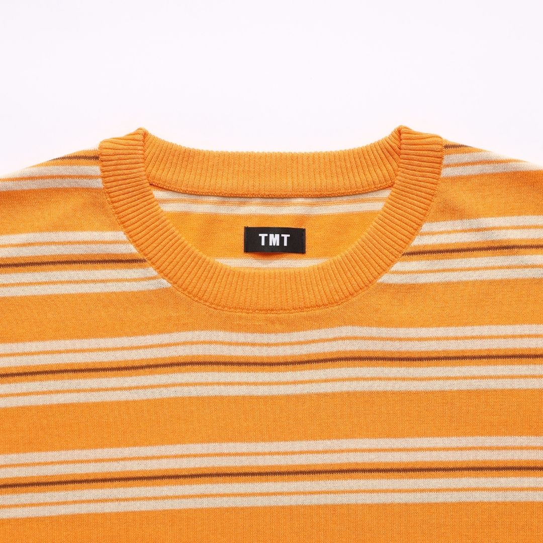 DRY KNIT BORDER T-SHIRTS
