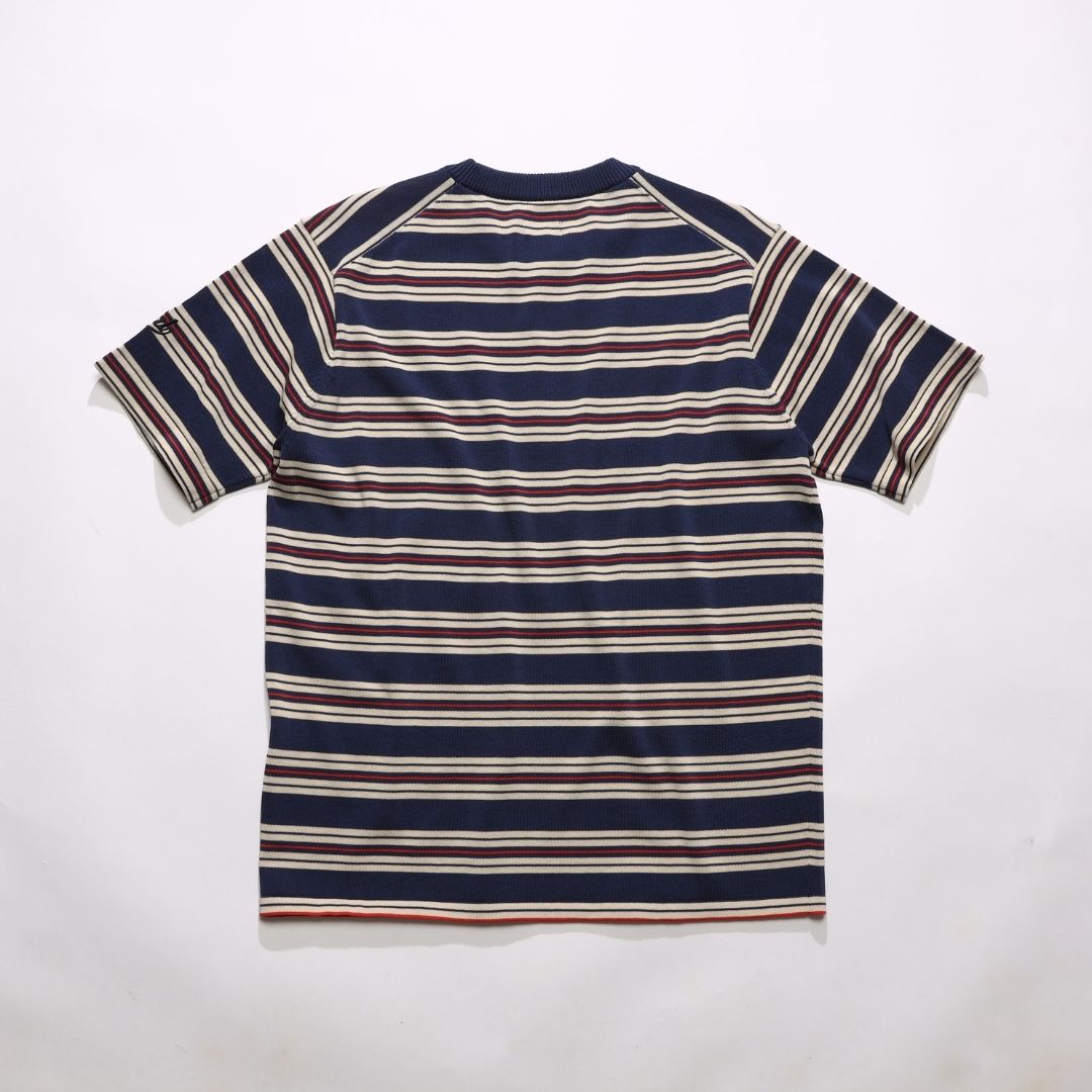 DRY KNIT BORDER T-SHIRTS