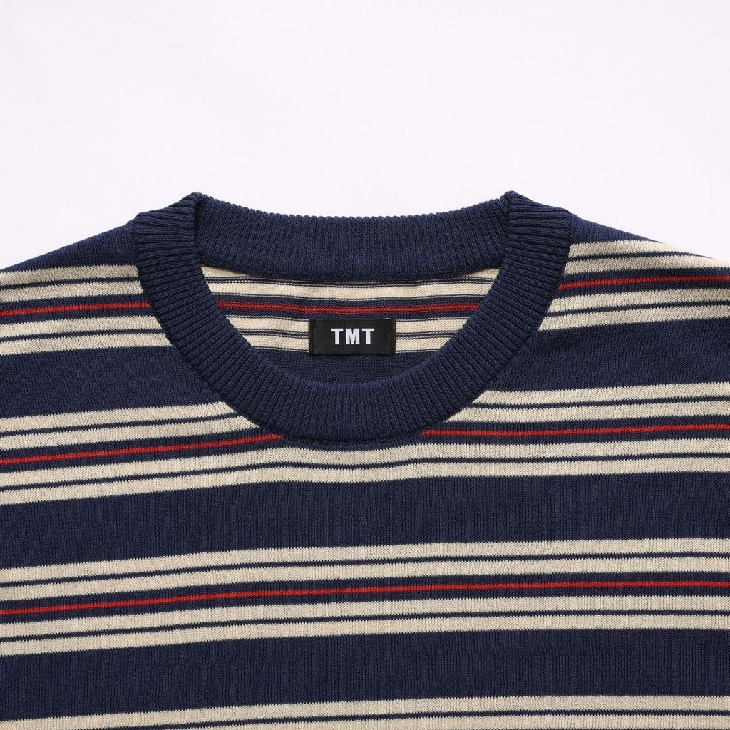DRY KNIT BORDER T-SHIRTS