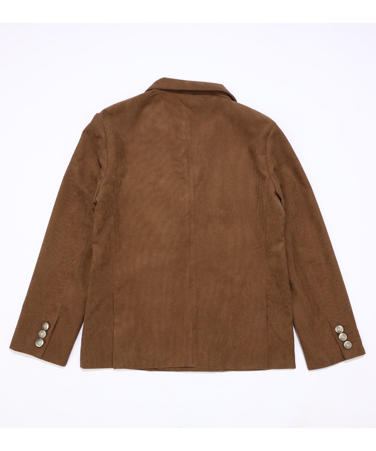 CORDUROY DOUBLE JACKET／BROWN