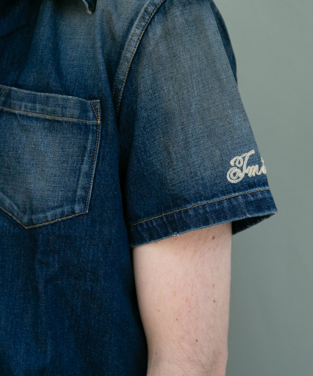 10oz DENIM SHORT SLEEVE SHIRTS（REGULAR FIT）