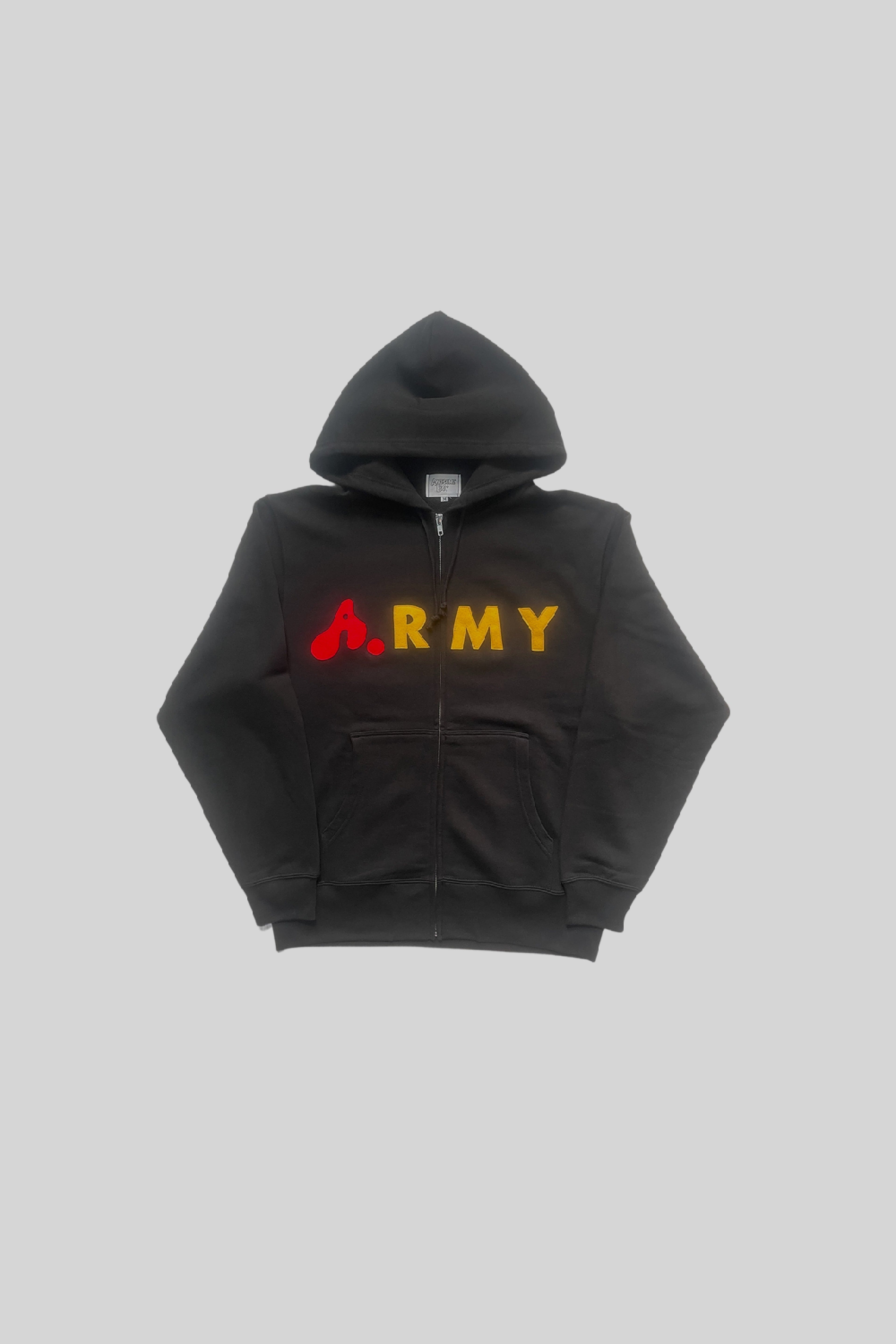 "A"RMY ZIP-UP HOODIE(part 1)