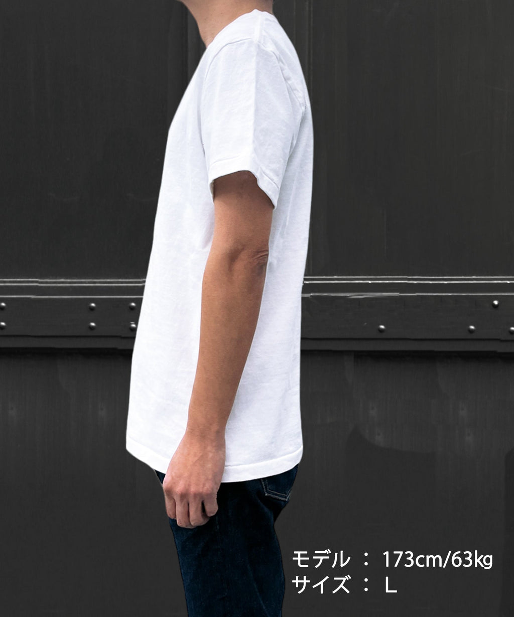 BLACK DRY COTTON  S/S TEE／BLACK